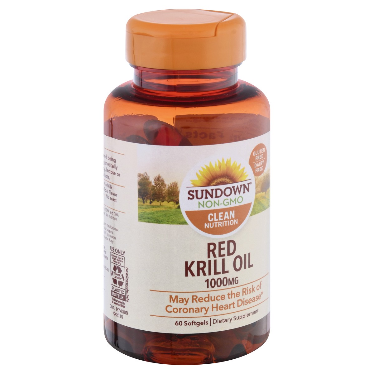 slide 2 of 9, Sundown Naturals Red Krill Oil, 60 ct; 1000 mg