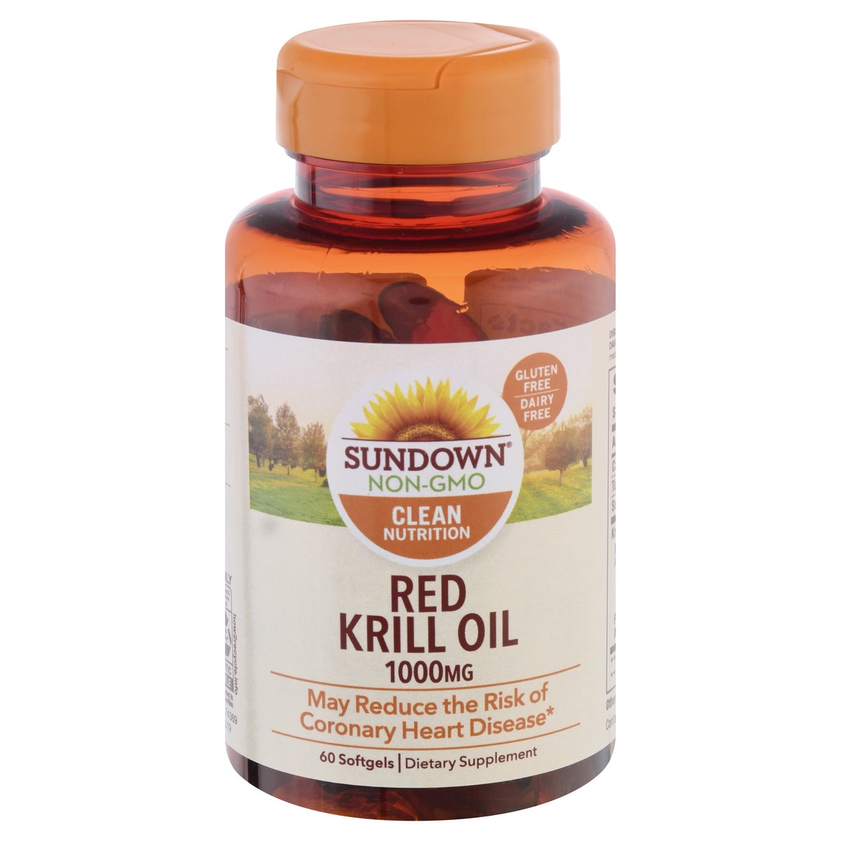 slide 1 of 9, Sundown Naturals Red Krill Oil, 60 ct; 1000 mg