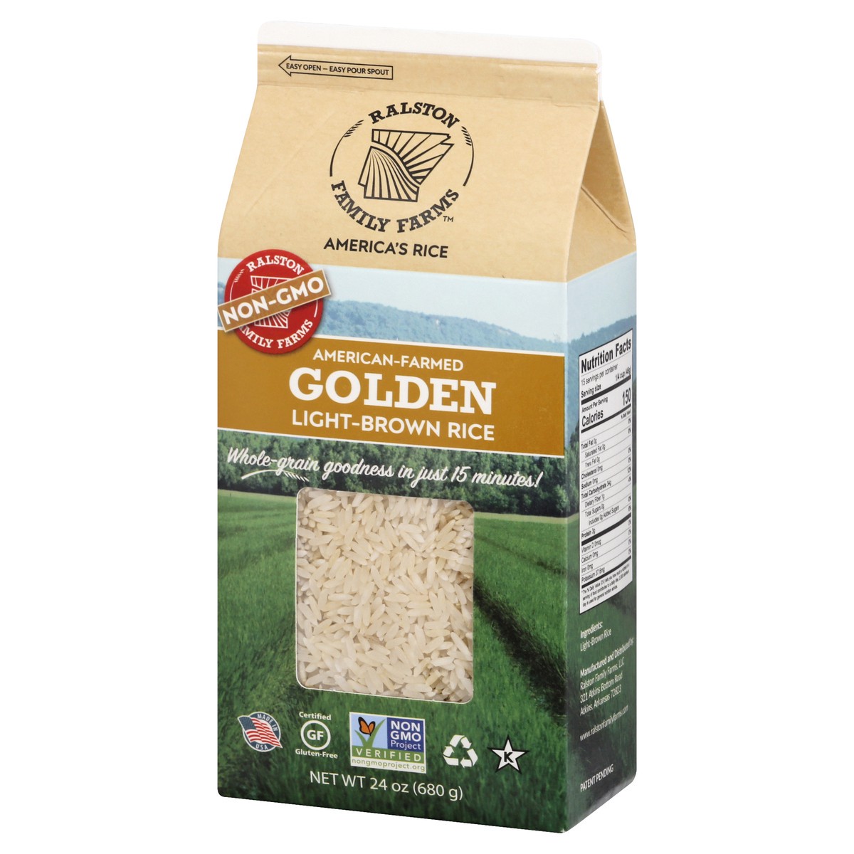 slide 6 of 10, Ralston Family Farms Golden Light Brown Rice, 24 oz