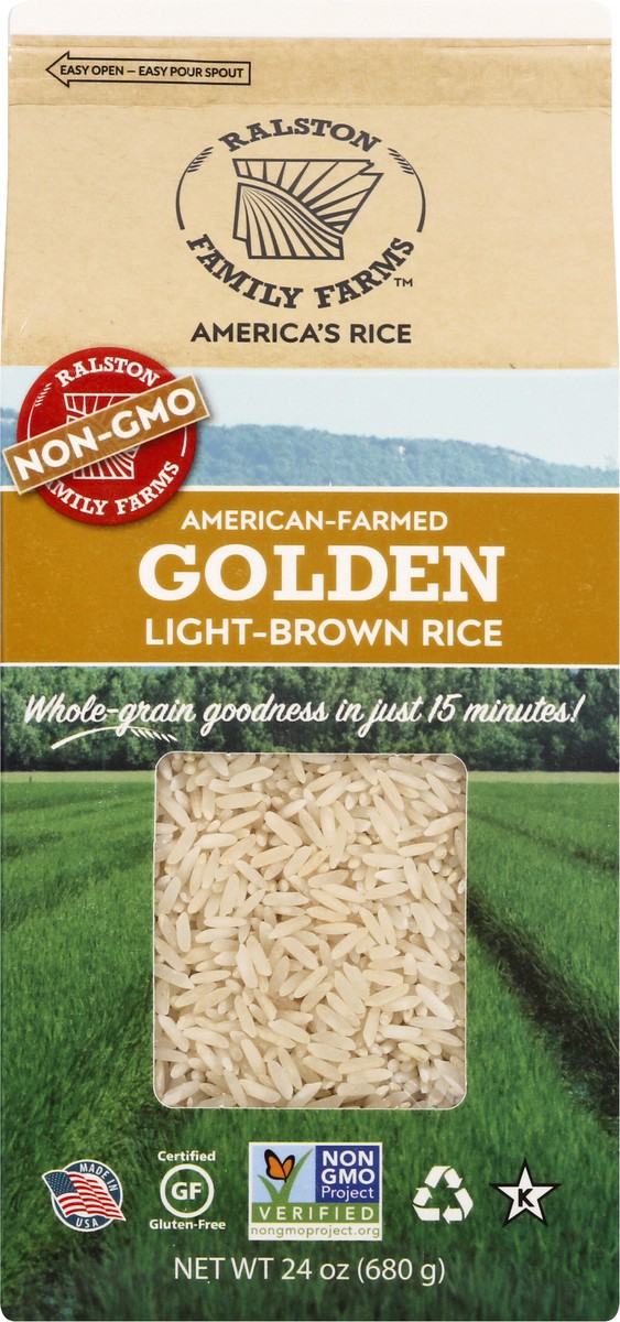 slide 4 of 10, Ralston Family Farms Golden Light Brown Rice, 24 oz