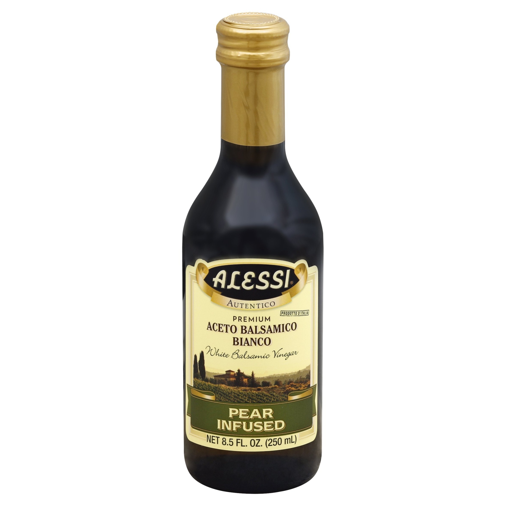 slide 1 of 2, Alessi White Balsamic Pear Infused Vinegar, 8.5 fl oz