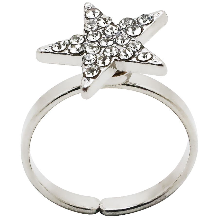 slide 4 of 5, Wow Factor Sparkle Fidget Ring, 1 ct