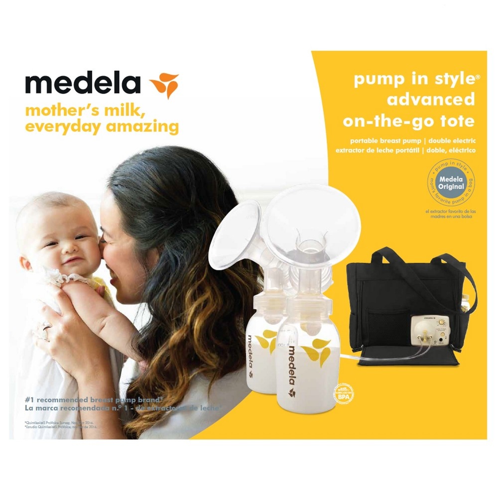 slide 5 of 6, Medela Pump In Style Double Electric Breast Pump with On-the-go Tote Bag, 1 ct