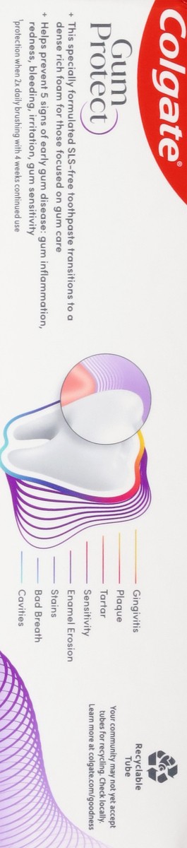 slide 6 of 7, Colgate Total Gum Protect Whitening Toothpaste, 3 oz