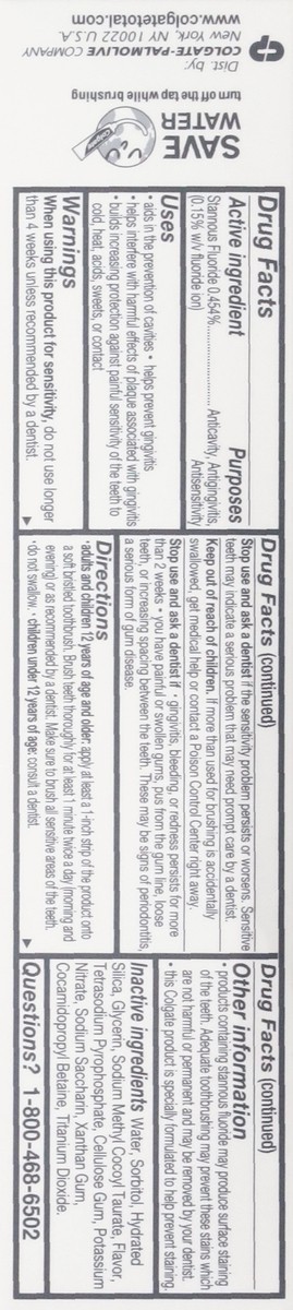 slide 7 of 7, Colgate Total Gum Protect Whitening Toothpaste, 3 oz