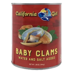 California Girl Baby Clams