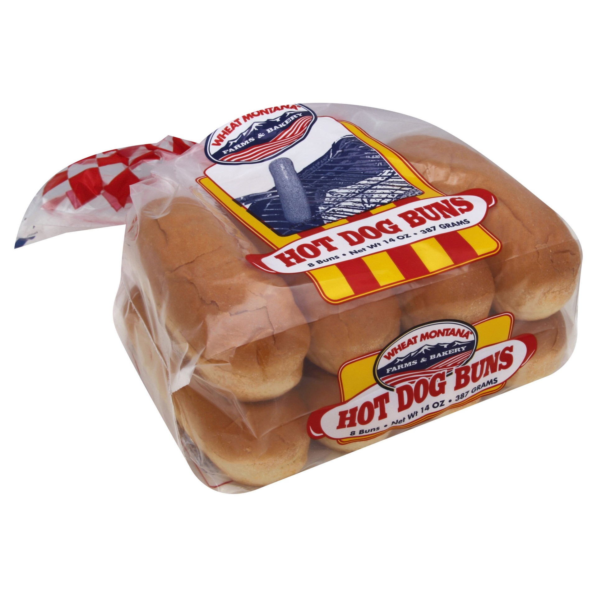 slide 1 of 1, Wheat Montana Hot Dog Buns 8 ea, 8 ct