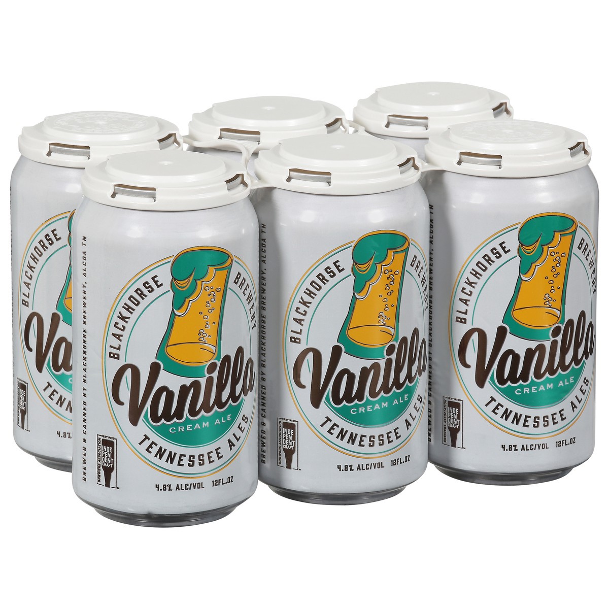 slide 10 of 10, Blackhorse Brewery Vanilla Cream Ale Beer 6 - 12 fl oz Cans, 6 ct; 12 oz