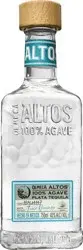 Altos Plata Tequila Bottle