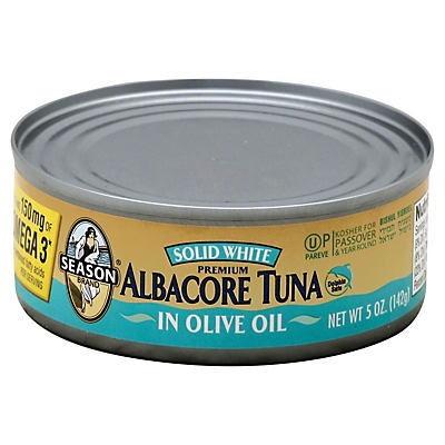 slide 1 of 1, Season Brand Season Albacore Tuna Oil, 5 oz