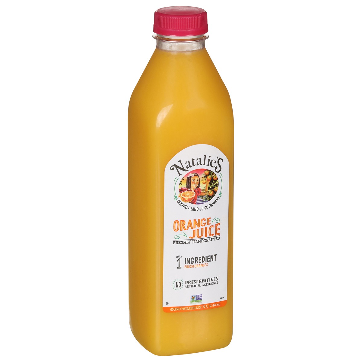 slide 3 of 4, Natalie's Orange Juice 32 fl oz, 32 fl oz