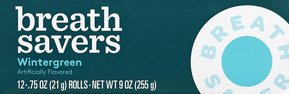 slide 3 of 4, Breath Savers Breath Mints, Wintergreen, 12 ct