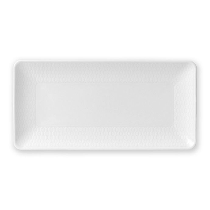 slide 1 of 1, Wedgwood Gio Rectangular Tray, 8.3 in