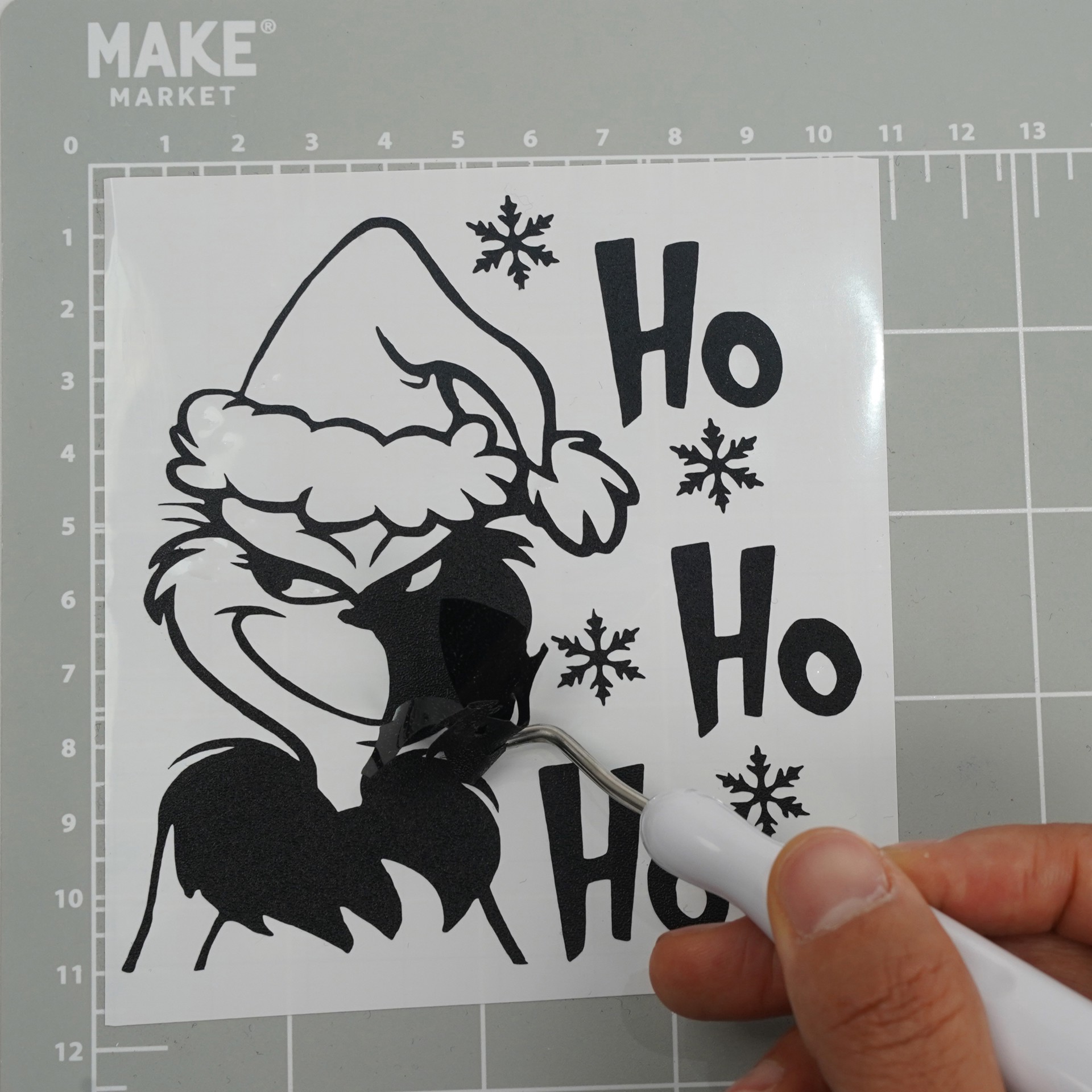 slide 3 of 5, Chalkboard Permanent Vinyl By Make Market, 12 in x 48 in