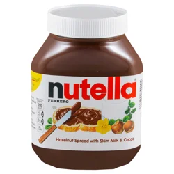 Nutella Hazelnut Spread with Cocoa for Breakfast, 35.3 oz Jar