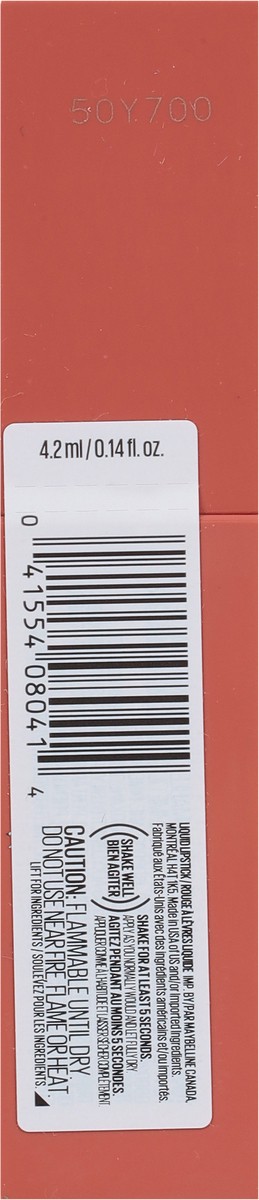 slide 6 of 13, Super Stay 100 Charmed Vinyl Ink Liquid Lipstick 0.14 fl oz, 0.14 fl oz