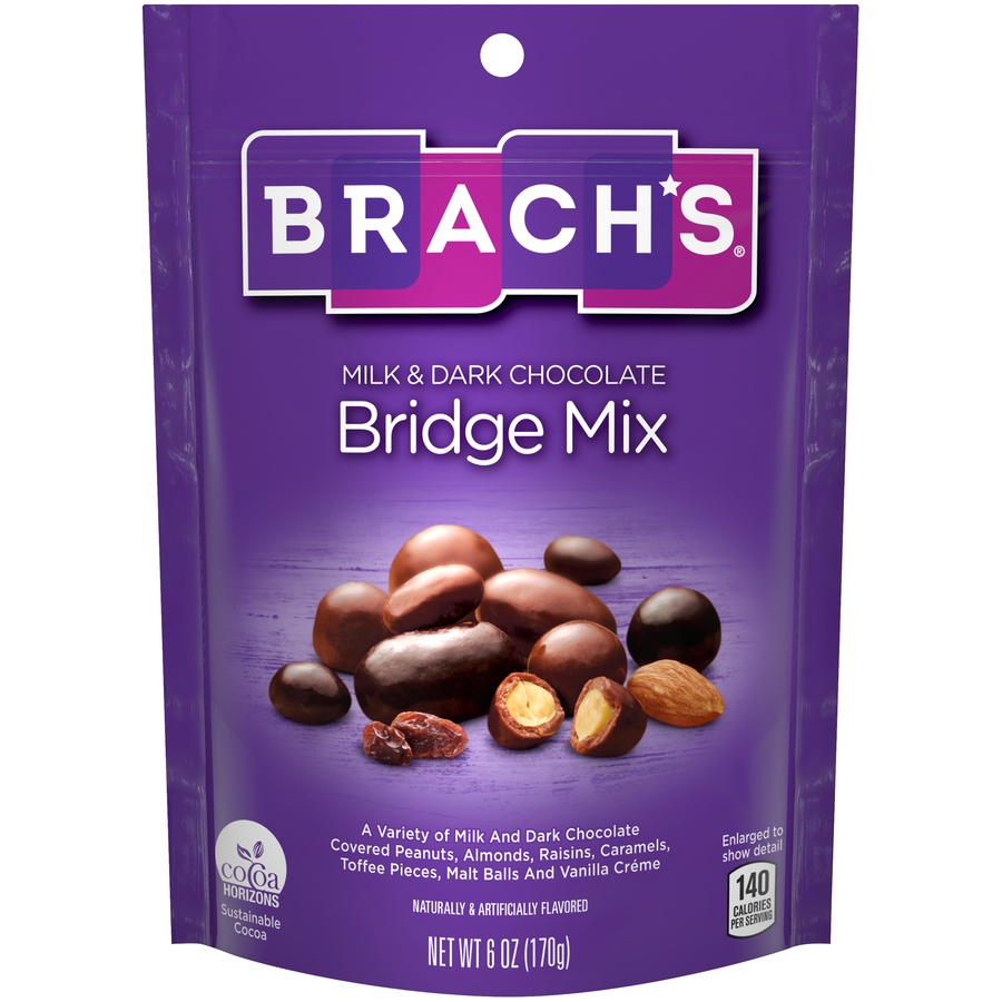 slide 1 of 2, Brach's Bridge Mix, 6 oz
