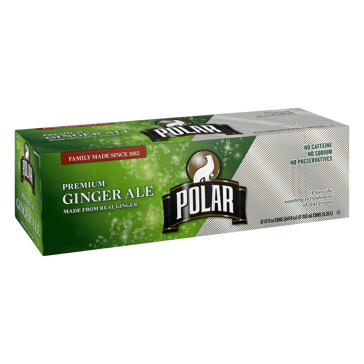 slide 2 of 13, Polar Premium Ginger Ale 12 - 12 fl oz Cans, 12 ct