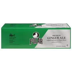 Polar Premium Ginger Ale 12 - 12 fl oz Cans