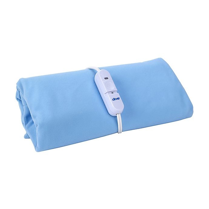 slide 1 of 1, Drive Medical Moist-Dry Heating Pad - Blue, 1 ct