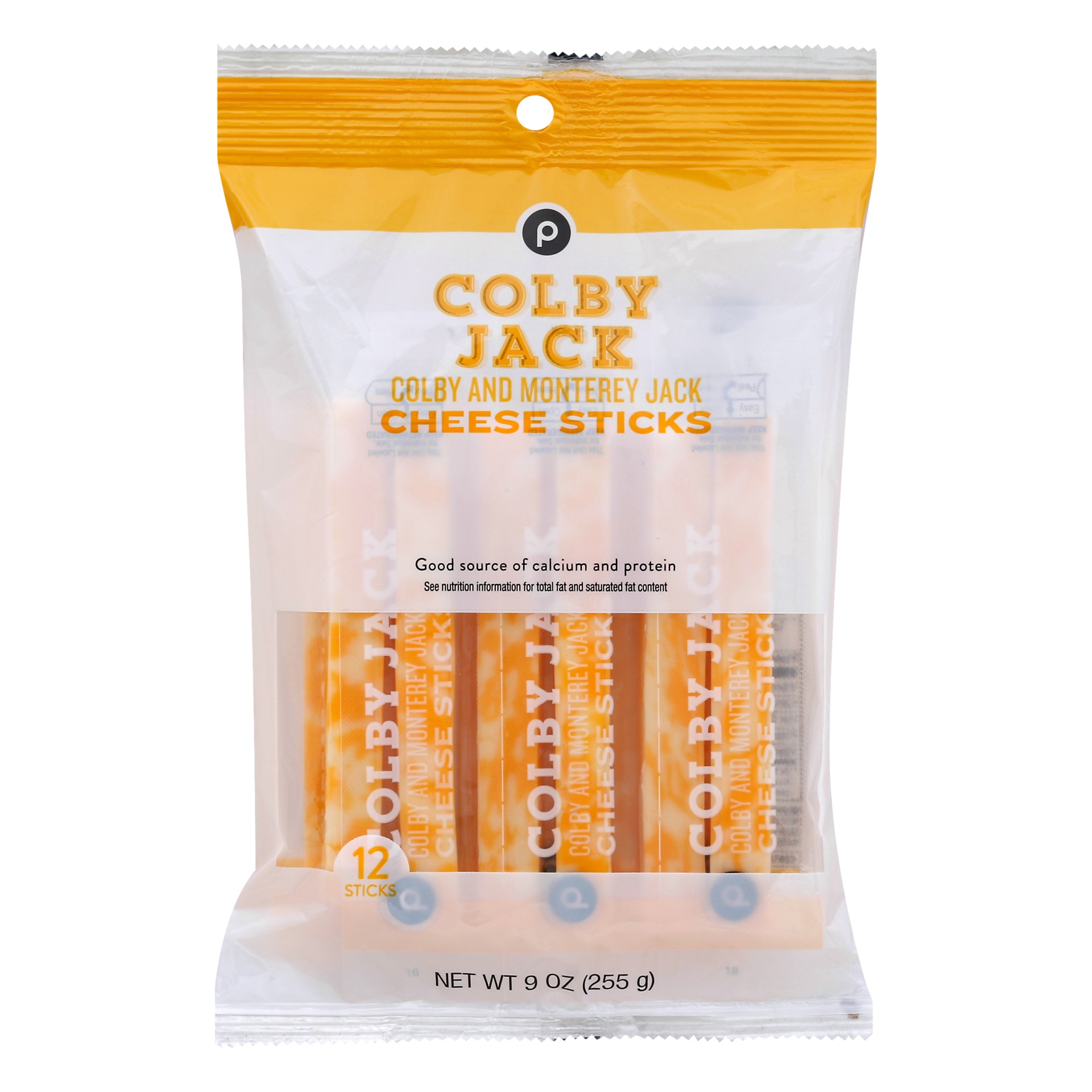 slide 1 of 1, Publix Colby Jack Cheese Sticks, 9 oz