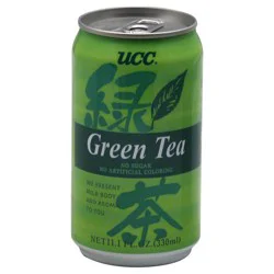 UCC Green Tea - 11.1 oz