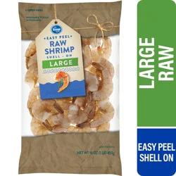 Kroger Large Raw Shell-On Shrimp