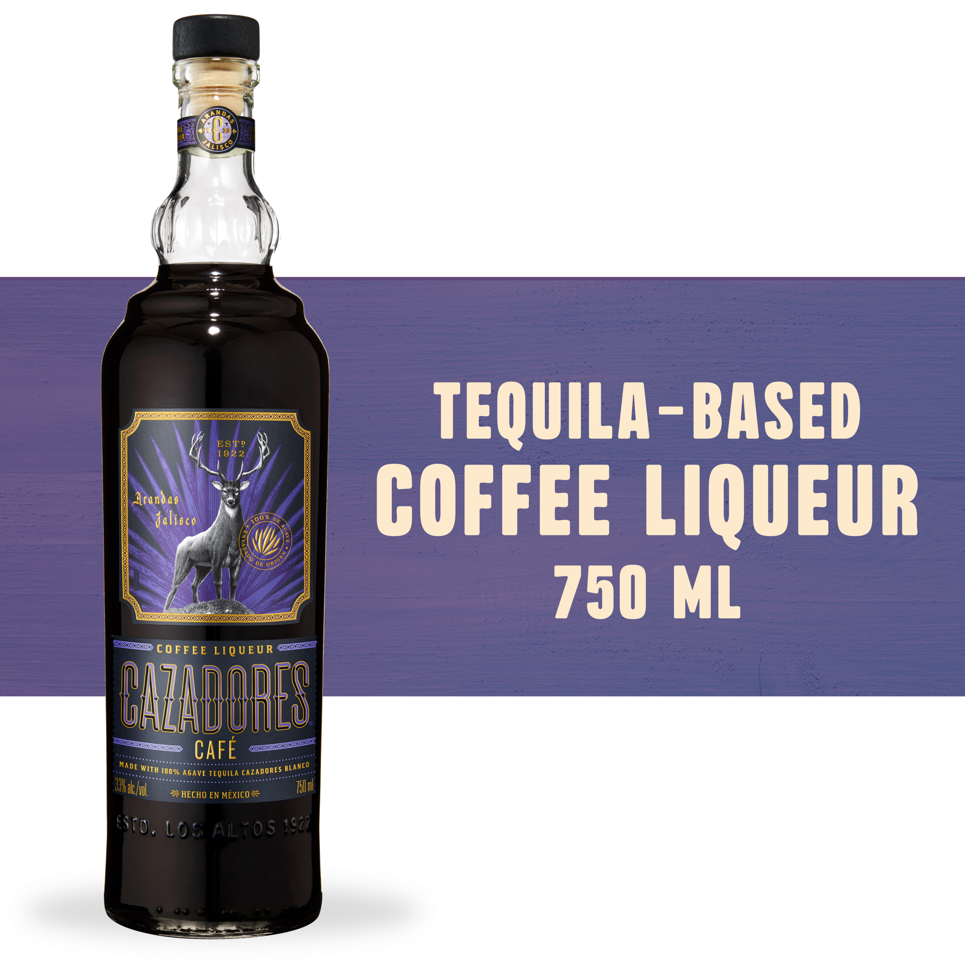 slide 4 of 5, Cazadores Cafe Coffee Liqueur, 750 ml