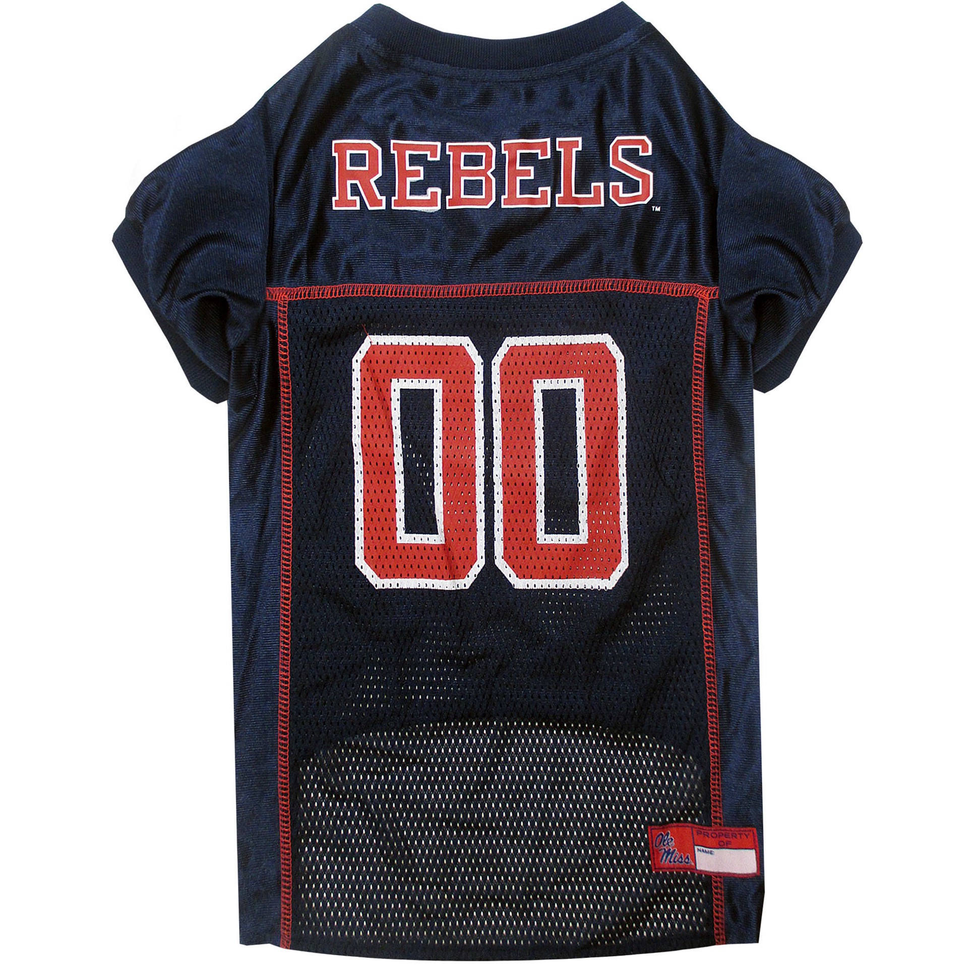 slide 1 of 1, Pets First Mississippi State Rebels Mesh Jersey, MED