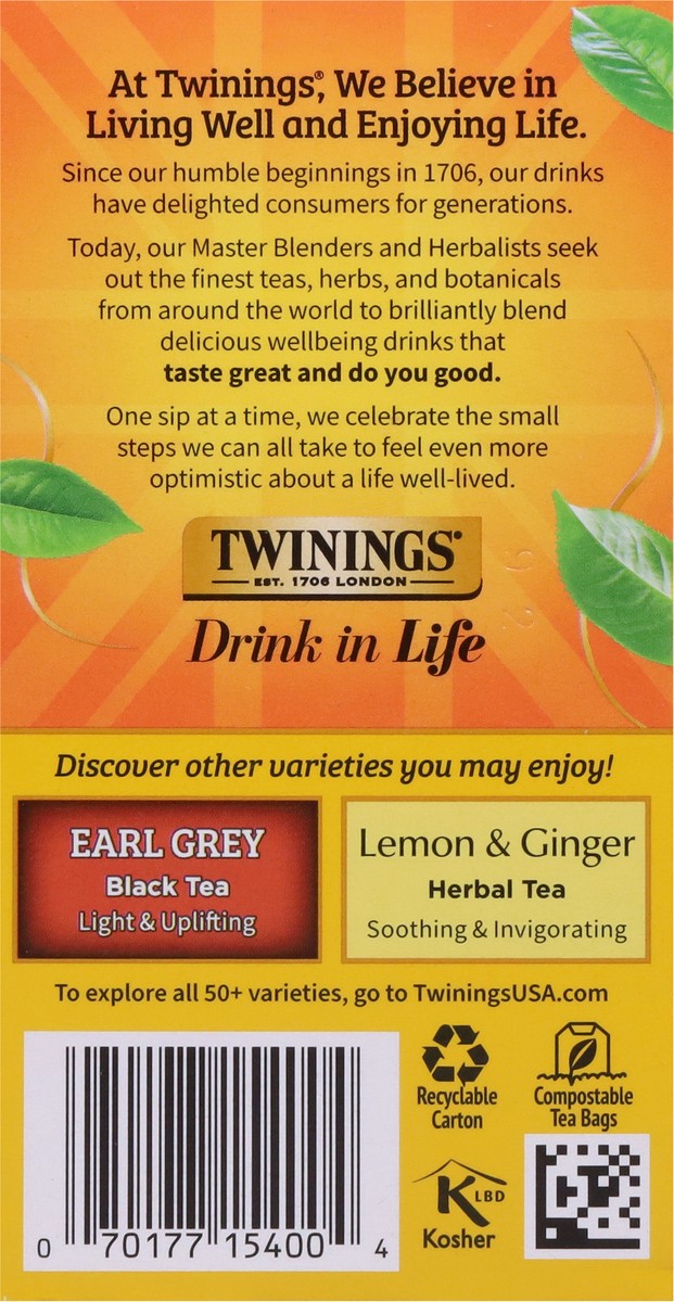 slide 8 of 9, Twining Tea Lady Grey Tea, 20 ct