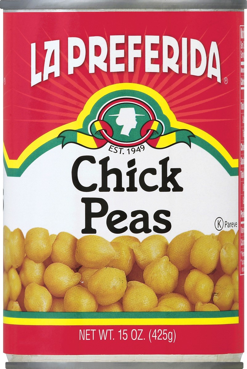 slide 2 of 2, La Preferida Chickpeas, 15 oz