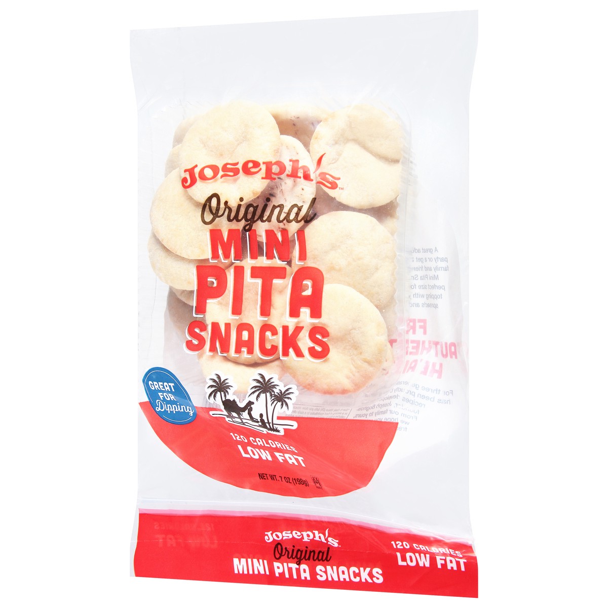 slide 3 of 9, Joseph's Pita Snacks, Original, Mini, 7 oz