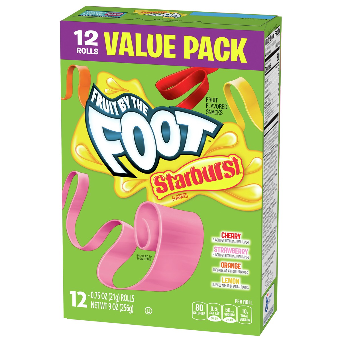 slide 4 of 9, Fruit by the Foot Fruit Flavored Snacks, Starburst, Variety Pack, 12 ct, 12 ct