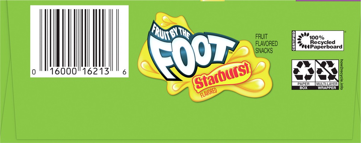 slide 9 of 9, Fruit by the Foot Fruit Flavored Snacks, Starburst, Variety Pack, 12 ct, 12 ct