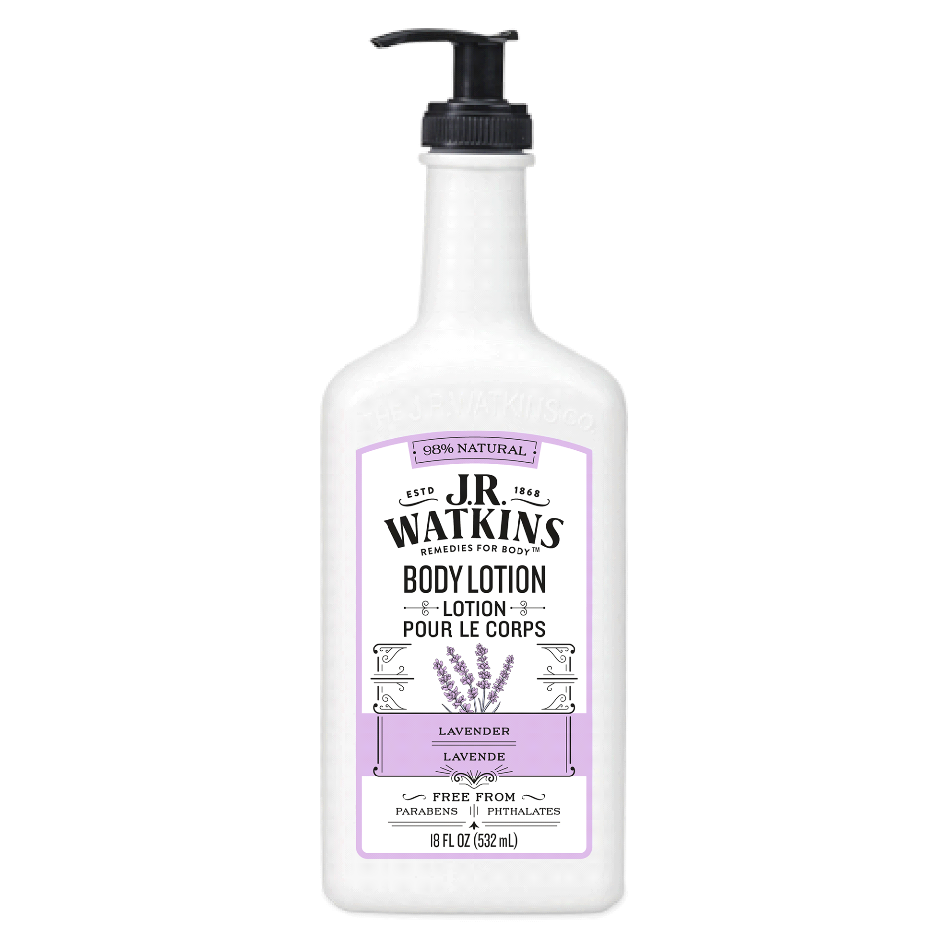 slide 1 of 1, J.R. Watkins Lavender Daily Moisturizing Lotion, 18 fl oz