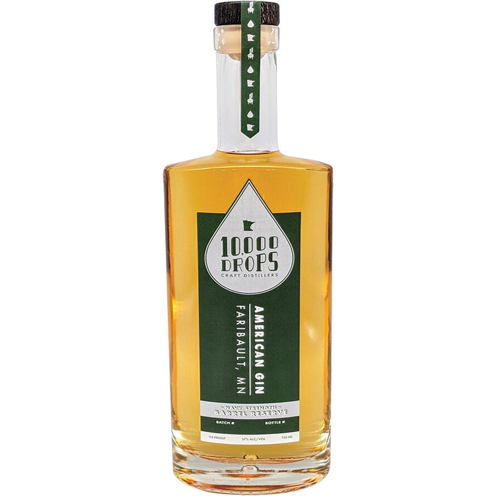 slide 1 of 1, 10,000 Drops 10000 Drops Barrel Reserve Gin, 750 ml