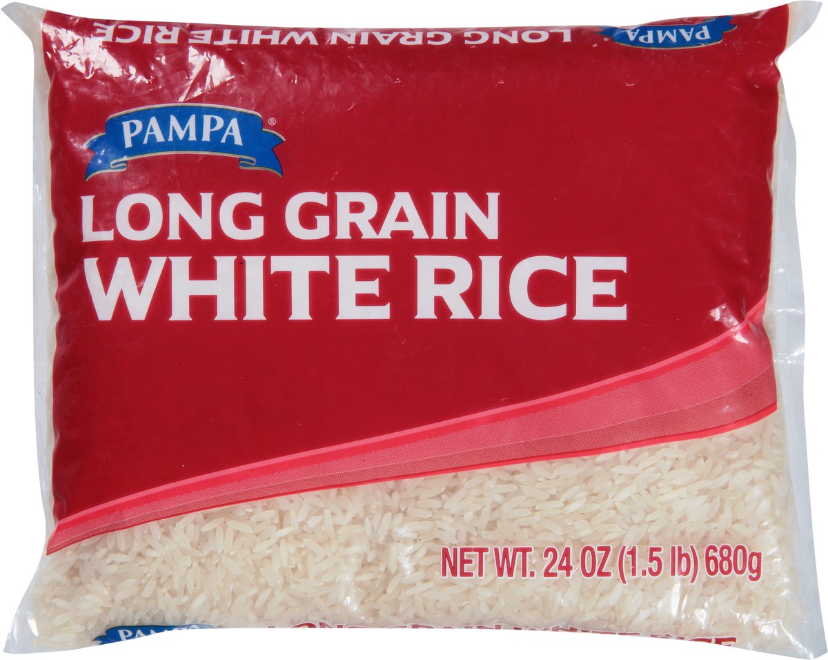 slide 8 of 11, Pampa Long Grain White Rice 24 oz, 24 oz