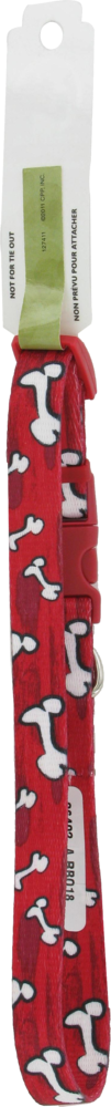 slide 2 of 2, Alliance Red Bones Small/Medium Dog Collar, 1 ct