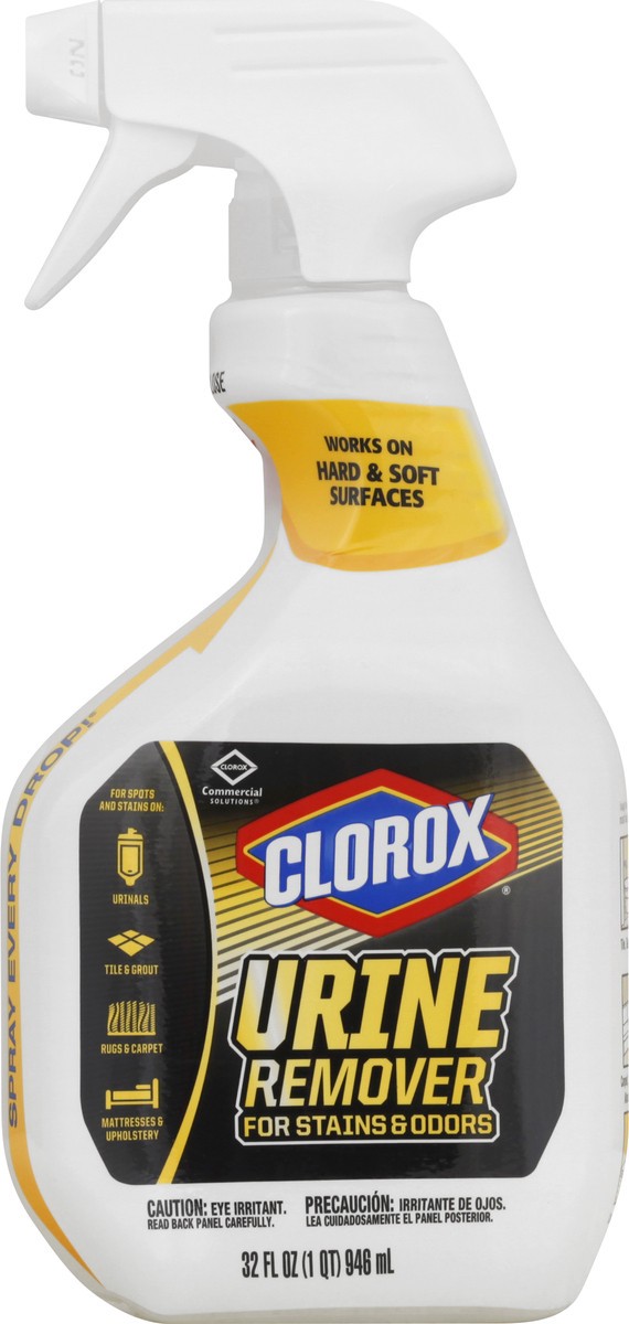 slide 1 of 5, Clorox For Stains & Odors Urine Remover 32 oz, 32 oz