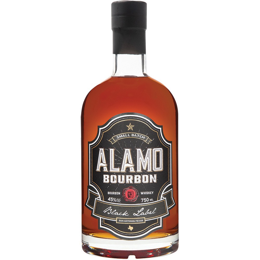 slide 1 of 1, Alamo Bourbon Black Label, 750 ml