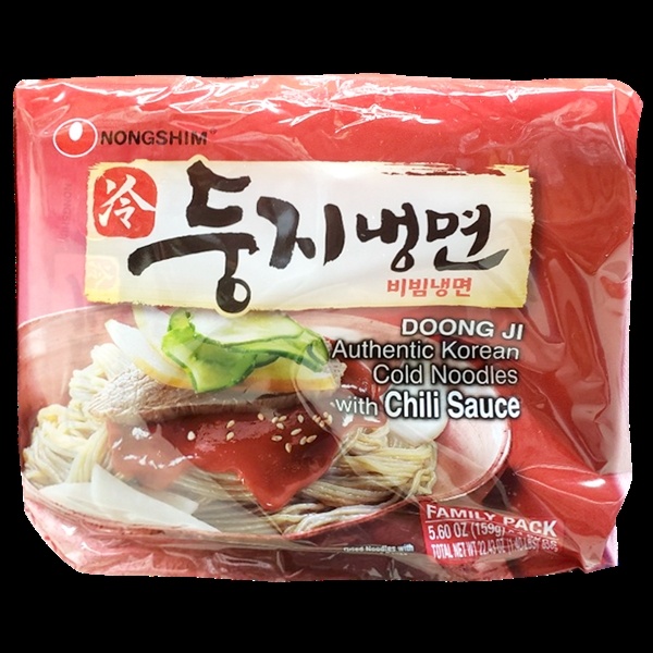 slide 1 of 1, Nongshim Ns Doong Ji With Chili Sauce Multi, 1.42 lb