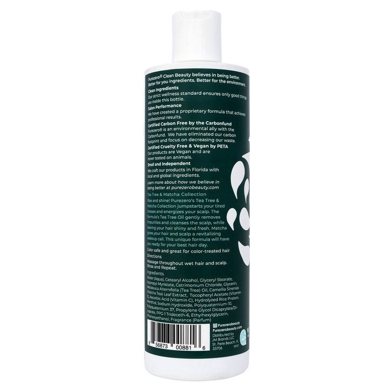 slide 3 of 4, Purezero Invigorating Tea Tree & Matcha Conditioner 12 fl oz, 12 fl oz