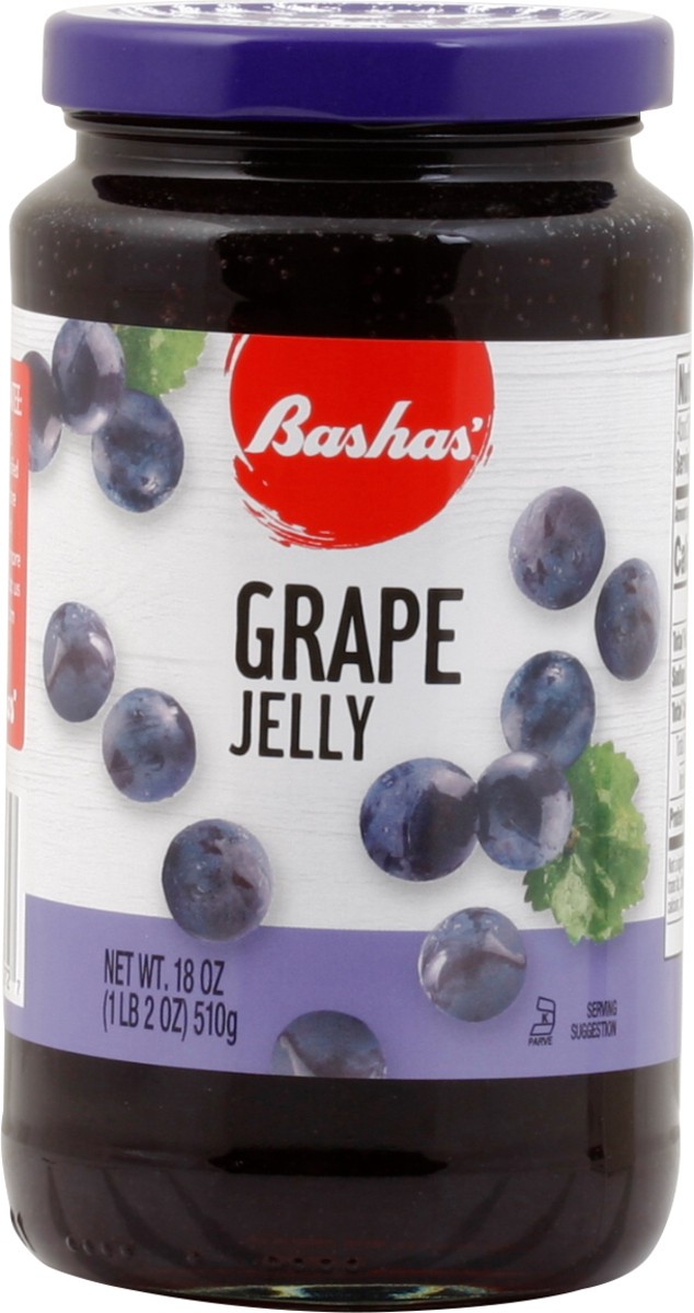 slide 13 of 13, Bashas Grape Jelly, 18 oz