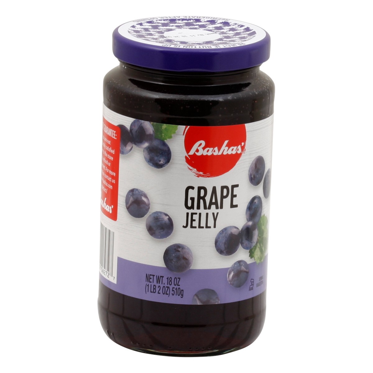 slide 6 of 13, Bashas Grape Jelly, 18 oz
