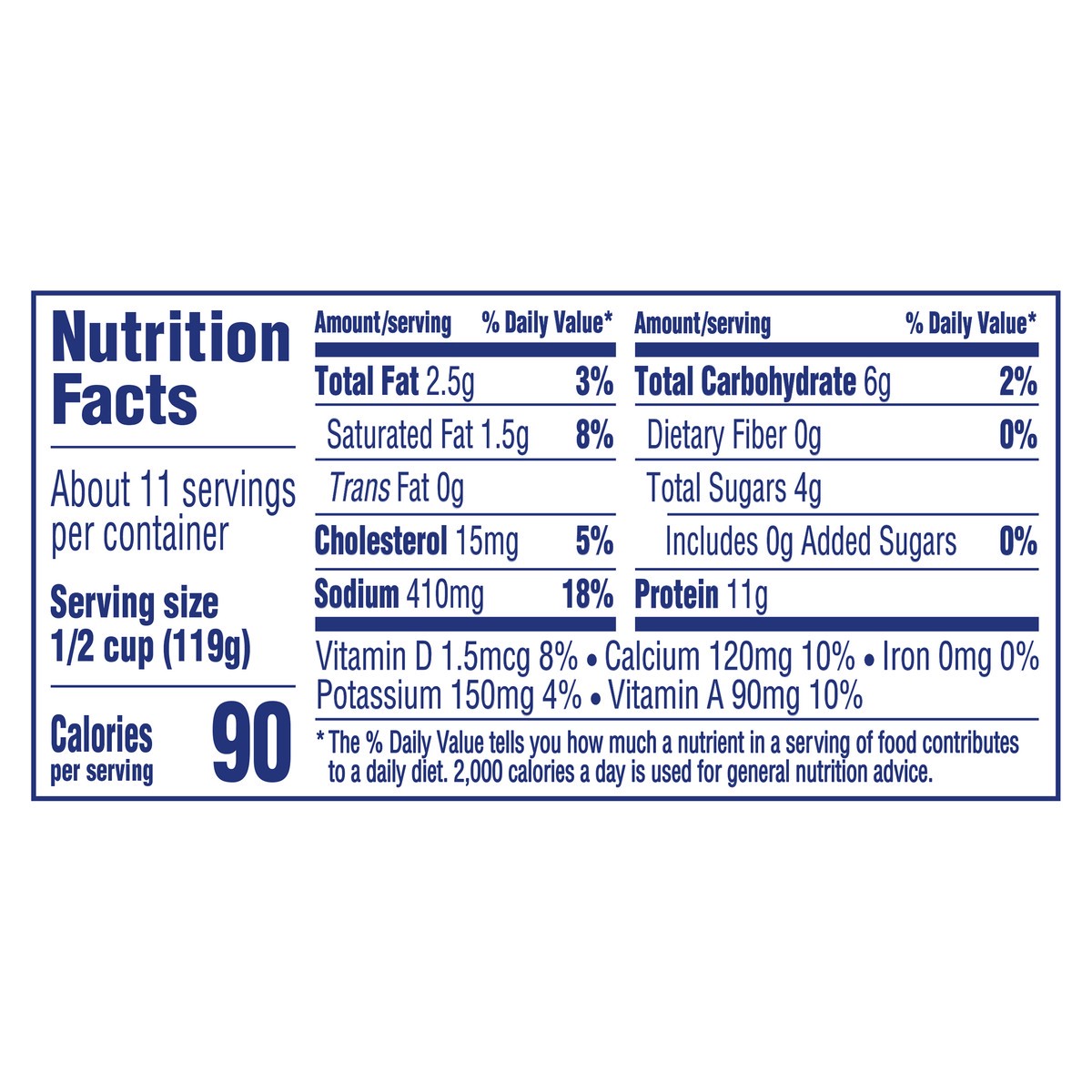 slide 2 of 11, Knudsen Lowfat Small Curd Cottage Cheese with 2% Milkfat, 48 oz Tub, 48 oz