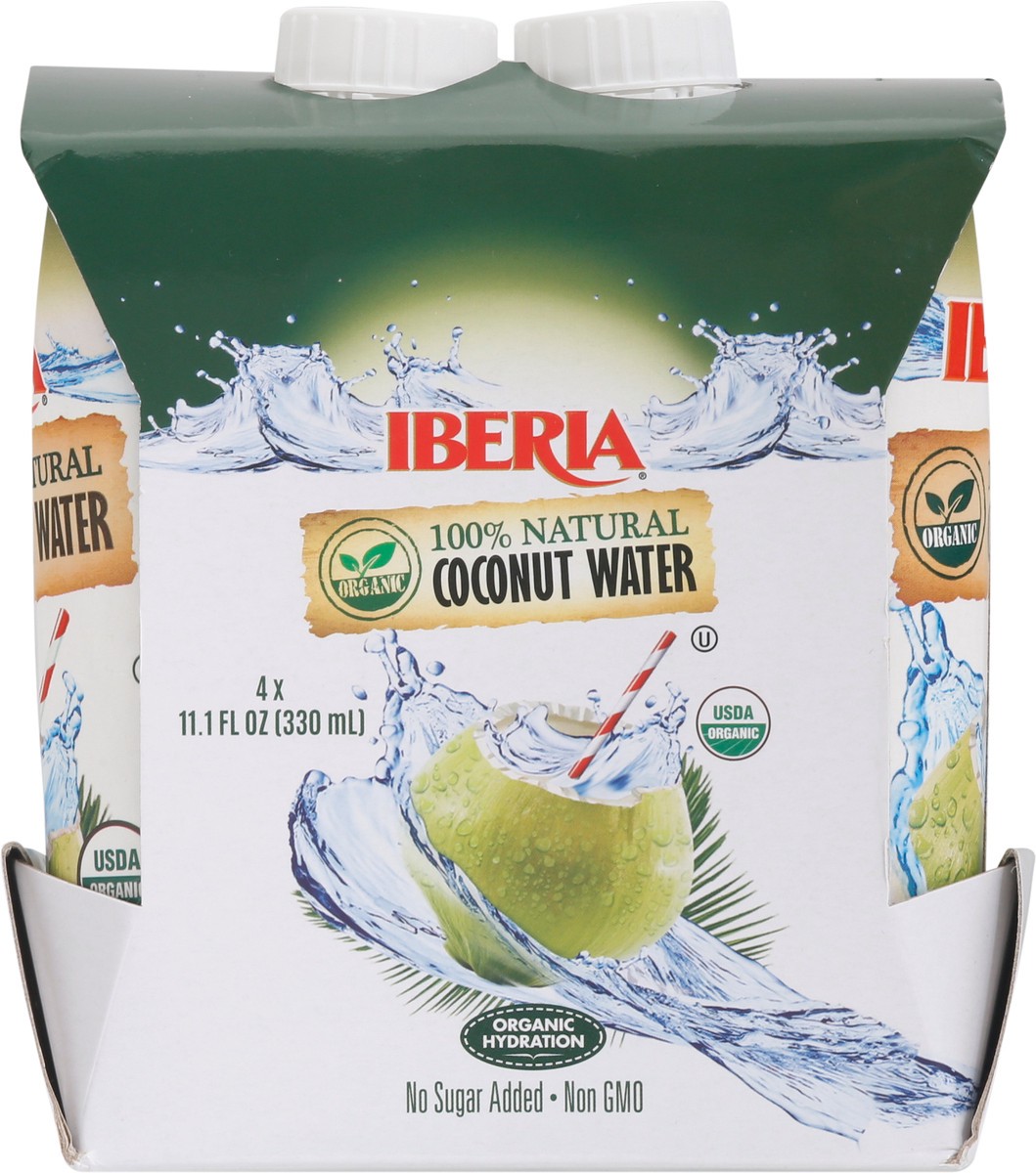 slide 7 of 12, Iberia 100% Natural Coconut Water 4 - 11.1 fl oz Packs, 6 ct