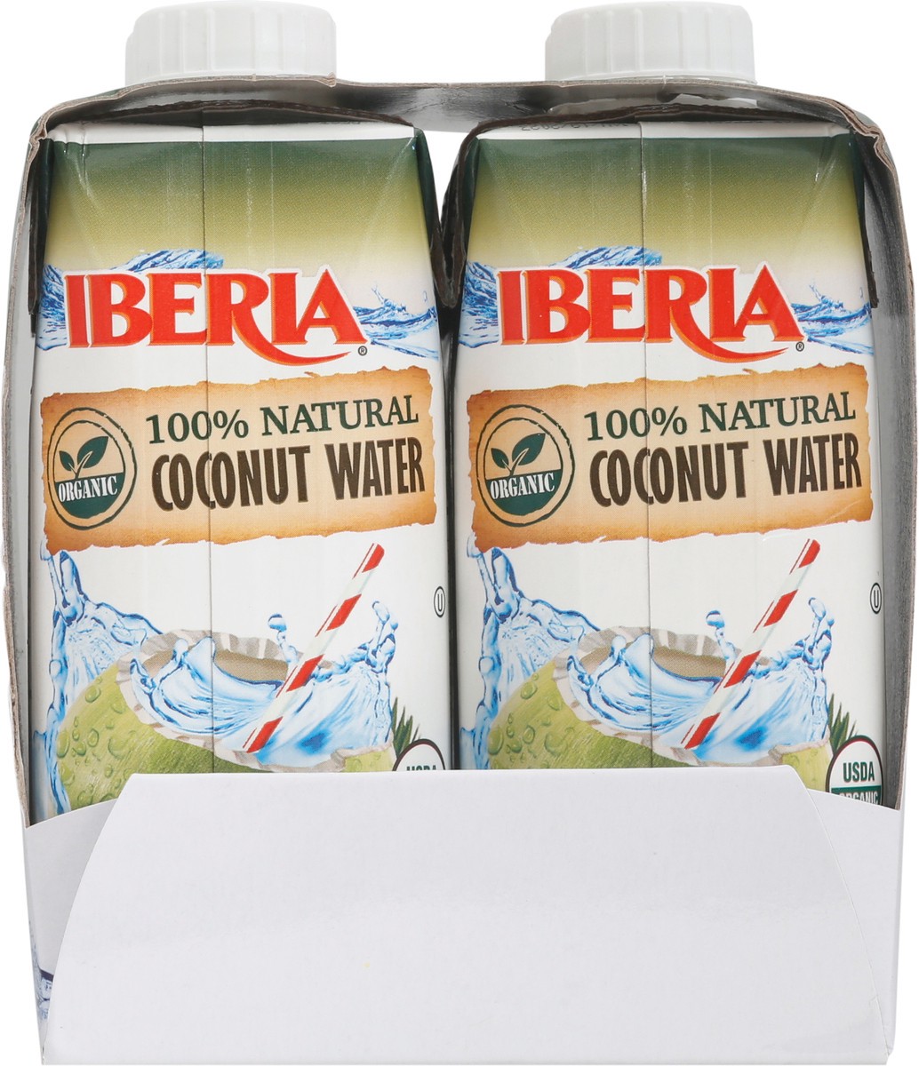 slide 5 of 12, Iberia 100% Natural Coconut Water 4 - 11.1 fl oz Packs, 6 ct