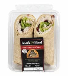 Boar's Head Turkey/Swiss Cheese Wrap