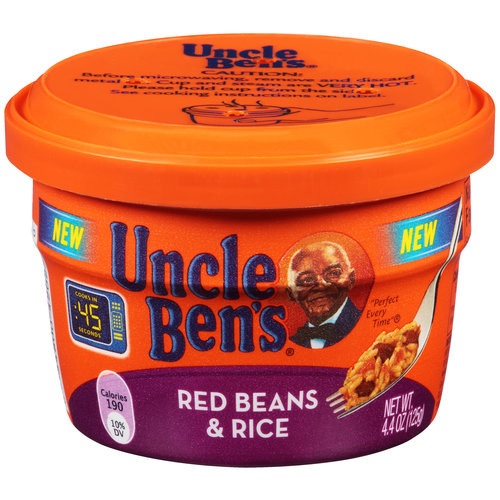 slide 1 of 1, Ben's Original Microwavable Red Beans & Rice Cup, 4.4 oz