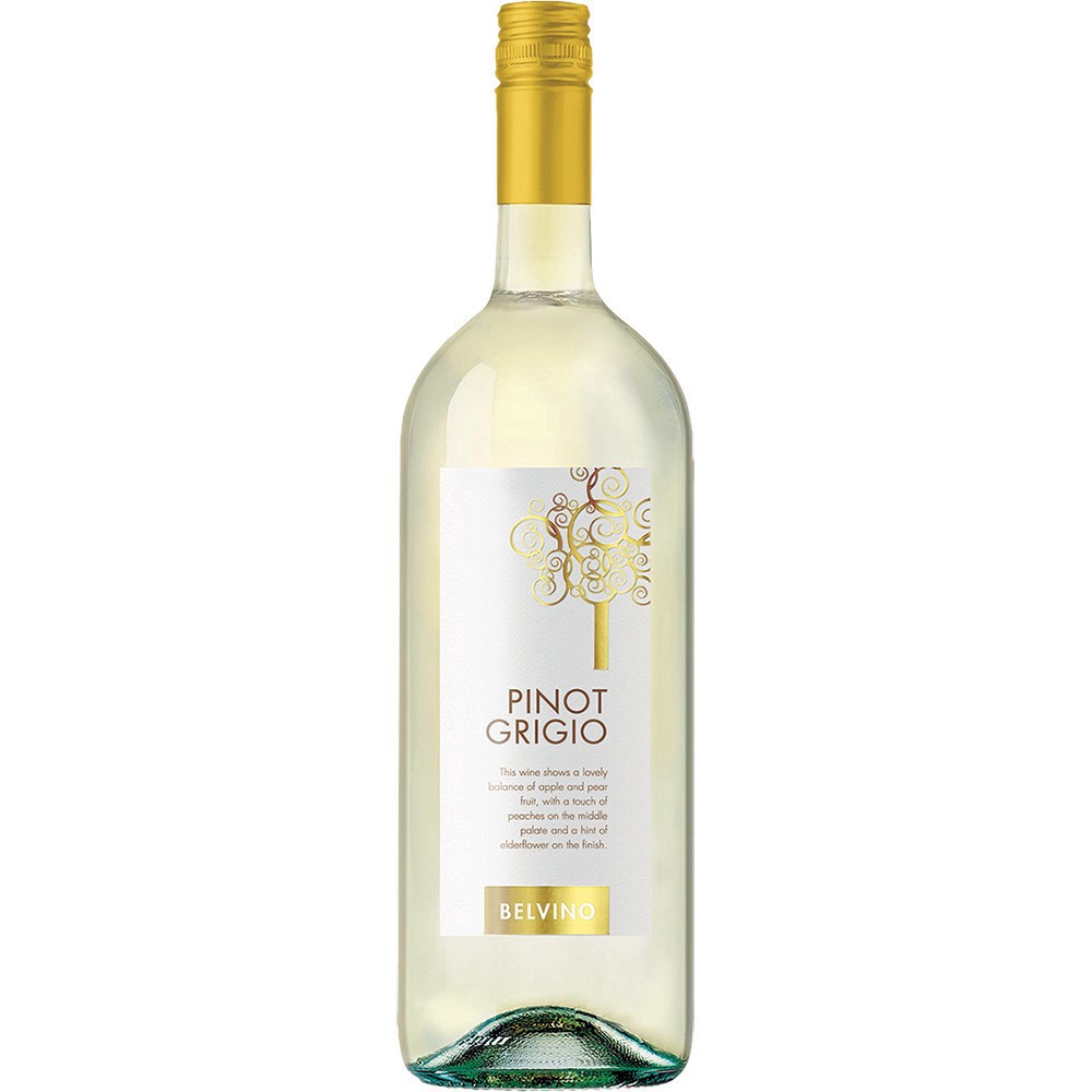 slide 1 of 1, Belvino Pinot Grigio, 1.5 liter